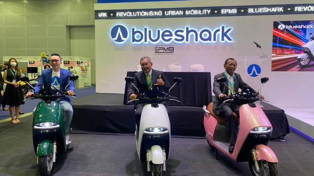Usaha sama EPMB, Blueshark hasilkan skuter mampu milik