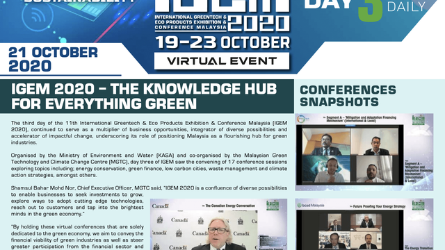 IGEM 2020 SHOW DAILIES DAY 3
